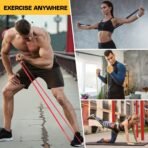 Resistance Bands, Pull Up Assistance for Men/Women, Exercise Bands, Workout Bands for Body Stretching, Physical Therapy, Muscle Training - Image 5