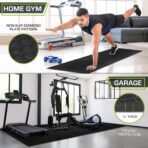 ProsourceFit Exercise Puzzle Mat ½-inch, EVA Interlocking Foam Floor Tiles for Home Gym, Workout Equipment, Kids Play Areas, Black, 144 SQ FT - 36 Tiles - Image 3