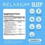 Relaxium Sleep Aid for Adults, 5mg Melatonin, Magnesium Glycinate, 30-Day - Image 3