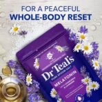 Dr Teal's Epsom Salt Magnesium Soak, Sleep Blend with Melatonin, Lavender & Chamomile Essential Oils, 3 lbs - Image 4