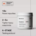 Momentous Creatine Monohydrate Powder, 5g per Serving, Unflavored - Image 3