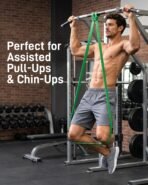 Renoj Resistance Bands for Working Out, 5 Levels Pull Up Assistance Bands Set for Workout, Exercise, Home Gym & Strength Training - Image 4