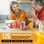 Wonderslim Protein Fruit Drink Mix with Vitamin C – Variety Pack, 7 Packets - Image 4