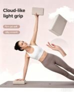 KEEP Yoga Block, High-Density EVA Foam 2 Pack Yoga Block with Non-Slip Textured Surface, Supportive, Lightweight - Ideal for Yoga - Image 3