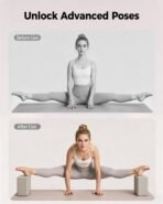KEEP Yoga Block, High-Density EVA Foam 2 Pack Yoga Block with Non-Slip Textured Surface, Supportive, Lightweight - Ideal for Yoga - Image 4