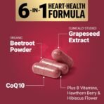Force Factor Total Beets Ultimate Heart Health 1800mg Beet Root Capsules - Image 3