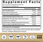 Force Factor Total Beets Ultimate Heart Health 1800mg Beet Root Capsules - Image 6