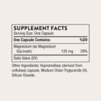 THORNE Magnesium Glycinate, Chelated Magnesium Supplement, 90 Capsules - Image 5