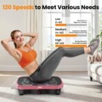 AXV Vibration Plate Exercise Machine Fitness Platform Body Vibrating Board - Image 6