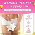 Feminine Probiotics Gummies,Vaginal Women Probiotic,Feminine Balance pH Gummies for Healthy Odor,Improve Immune,Support Vaginal Health,with Slippery Elm(60 Gummies) - Image 3