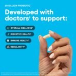Physician's CHOICE Probiotics 60 Billion CFU - 10 Strains + Organic Prebiotics - Immune, Digestive & Gut Health - Supports Occasional Constipation, Diarrhea, Gas & Bloating - for Women & Men - 30ct - Image 4