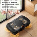 Vibration Plate Exercise Machine, 130 Levels Full Body Workout Vibrating Plate for Lymphatic Drainage Weight Loss, 450 Lbs Capacity Shake Platform with Bluetooth for Women Men - Image 5