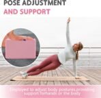 9"x6"x3" Yoga Blocks, Soft Non-Slip Surface Premium Foam Blocks, Supportive, Lightweight, Odor Resistant, Yoga Accessories for Pilates Meditation General Fitness Stretching Toning - Image 4