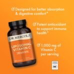 Dr. Mercola Liposomal Vitamin C, 1,000 mg, 180 Capsules (90 Servings) - Image 4
