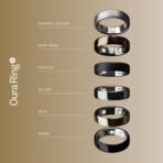 Oura Ring 5 Smart Wearable - Gold - Size 8 - Fitness & Sleep Tracker - Image 7
