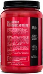 BSN Amino X Recovery Powder with BCAAs, Fruit Punch, 70 Servings - Image 7