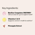 URO Vaginal Probiotic Gummies for Odor, Flora, & pH Balance – 30-Day Supply - Image 3