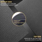 GXMMAT Large Exercise Mat 6'x4'/6'x5'/6'x6'(7mm) - Image 3