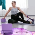 Wettarn 15 Pack Yoga Blocks and Straps Set for Stretching - Image 4
