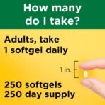 Nature Made Vitamin D3 2000 IU (50 mcg), 250 Vitamin D Softgels - Image 4