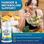 asusxcli GLP-1 Supplement - Dietary Supplement -Synbiotics - Curb Appetite, Boost Metabolism & Support Gut Health for Women & Men Lean Body Support - 90 Capsules - Image 4