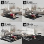 bemaxx Gym Mats Set - EVA Interlocking Foam Floor Tiles Workout Mat Puzzle - Image 3