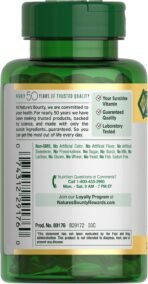 Nature's Bounty Vitamin D3 5000 IU Softgels, 240 Count - Image 7