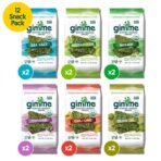 Gimme Seaweed Organic Roasted Seaweed Snack, Variety, 5g, .17oz, 12 Count - Image 3