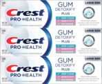 Crest Pro-Health Gum Detoxify Plus Toothpaste 4.5 oz Pack of 3 - Antibacterial Fluoride Toothpaste, Sensitivity Protection, Whitens Teeth, Anticavity, Plaque Control - Image 7