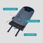 Homedics Fitness Stretching Mat with Air Compression, 3 Intensity - Image 5