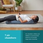 Homedics Fitness Stretching Mat with Air Compression, 3 Intensity - Image 8