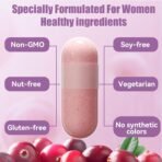 Vaginal Probiotics for Women Female,Promotes Ph Balance,Healthy Vaginal Odor & Flora,Urinary Tract Health with Prebiotics & Lactobacillus Probiotic Blend 30 Billion CFU,60 Capsules - Image 5