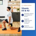 Pure Encapsulations Vitamin D3 & K2, 60 Capsules - Image 3