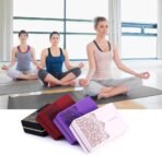 nuveti Non-Slip & High Density Yoga Block set of 2 for Pilates 9"x6"x3" - Image 6