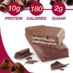 ProtiDIET Protein Chocolate Wafer - with Fiber & Guilt-Free Treat, 7 ct - Image 3