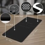 Large Workout Mat - 10mm Extra Thick Exercise Mat & Wide Yoga Mat, 72"x32" - Image 5