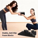12 Pcs Yoga Blocks Foam Eva Lightweight Non Slip Bricks Bulk - Image 4
