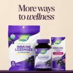 Nature's Way Sambucus Elderberry Gummies for Immune Support* Ages 4+, 60 ct - Image 6