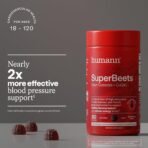 Humann SuperBeets 5-in-1 Heart Gummies + 3X Absorption 150mg CoQ10, 60 Ct - Image 4