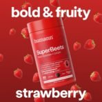 Humann SuperBeets 5-in-1 Heart Gummies + 3X Absorption 150mg CoQ10, 60 Ct - Image 6