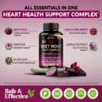 Beet Root Capsules - Healthy Blood Pressure Support Supplement - Image 5