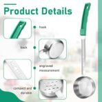 Reallnaive 6 Pcs Portion Control Serving Spoons, 3 Size - Image 3