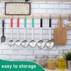 Reallnaive 6 Pcs Portion Control Serving Spoons, 3 Size - Image 6