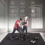 GXMMAT Extra Large Exercise Mat 16'x6'/12'x6'/10'x6'/8'x6'(7mm) - Image 5