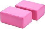 Fitvids Set of 2 High Density Yoga Blocks, 9"x6"x4" Each - Image 3