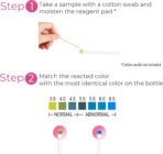 NATURELAND Vaginal pH Test Strips, BV and Yeast Infection Test, 40 Count - Image 3