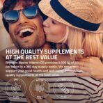 Bronson Vitamin D3 5000iu (125mcg) Non-GMO Gluten-Free Soy-Free 360 Tablets - Image 4