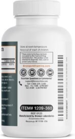 Bronson Vitamin D3 5000iu (125mcg) Non-GMO Gluten-Free Soy-Free 360 Tablets - Image 7