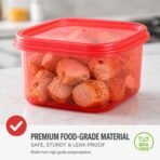 FIXBODY 7PCS Portion Control Containers, Color-Coded Labeled, 21 Day Lose Weight System (Use Guide, 21 Day Tracker and Recipe Ebook Include) - Image 4