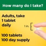 Nature Made Vitamin D3 2000 IU (50 mcg), 100 Vitamin D Tablets - Image 5
